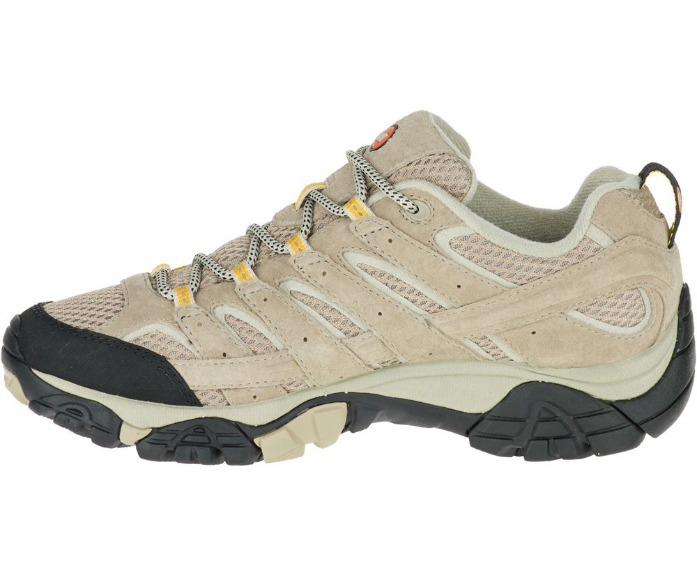 Merrell Hiking Shoes Grey - Moab 2 Ventilator Wide Width - Womens 86RVGSUWO